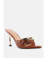 Фото #3 товара Women's Drippin Hot Croc Patent Faux Leather Sandals