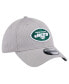Фото #2 товара Men's Gray New York Jets Active 39thirty Flex Hat
