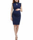 ფოტო #1 პროდუქტის Maternity High Neck Bodycon Dress