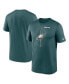 ფოტო #1 პროდუქტის Men's Midnight Green Philadelphia Eagles Big and Tall Legend Icon Performance T-shirt