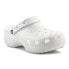 Фото #1 товара Crocs Classic Platform Glitter Clog W Chalk