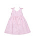 ფოტო #12 პროდუქტის Girls' Sleeveless Bow Shoulder Swing Dress, Toddler