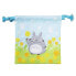 MARUSHIN My Neighbor Totoro Laundry Storage Bag Totoro With Flowers 20x19 cm