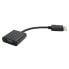 Фото #2 товара VALUE Cableadapter - DP M - VGA F - 150 m - VGA (D-Sub) - DisplayPort - Male - Female - Black