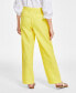 Фото #2 товара Women's 100% Linen Drawstring-Waist Pants, Created for Macy's