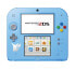 Фото #2 товара Nintendo 2DS - Konsole (blau) inkl. YO-KAI WATCH (vorinstalliert)
