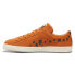 Фото #5 товара Puma Suede X Cheetah Lace Up Mens Orange Sneakers Casual Shoes 39721401