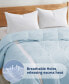 Фото #4 товара Extra Cooling Down Lightweight Comforter, Full/Queen