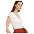 ფოტო #5 პროდუქტის PIECES Kamala short sleeve v neck T-shirt