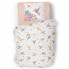 Фото #1 товара Комплект чехлов для одеяла Roupillon Birdie 140 x 200 cm Розовый 2 Предметы
