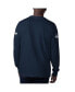 Men's College Navy Seattle Seahawks Clutch Hit Long Sleeve T-shirt Синий, M - фото #2