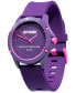 Unisex Montclair Royal Purple Silicone Band Watch 44mm