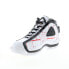 Фото #8 товара Fila Grant Hill 2 1BM01753-115 Mens White Leather Athletic Basketball Shoes