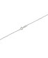 ფოტო #3 პროდუქტის Crystal Ladybug 18" Pendant Necklace in Sterling Silver, Created for Macy's