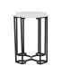 Iron Contemporary Accent Table