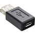 Фото #2 товара InLine Micro-USB adapter - USB A female / Micro-USB B female