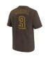 Фото #3 товара Preschool Jackson Merrill Brown San Diego Padres Player Name Number T-Shirt