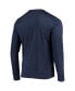 ფოტო #4 პროდუქტის Men's Navy BYU Cougars School Logo Legend Performance Long Sleeve T-shirt