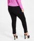 Фото #4 товара Plus Size High-Rise Ponté-Knit Leggings, Created for Macy's