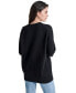 ფოტო #2 პროდუქტის Women's Easy Crewneck Sweater