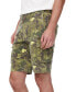 Фото #3 товара Men's Hackman Stretch Tropical-Print 10" Cargo Shorts