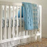 Фото #6 товара Crane Baby Cotton Tassel Boho Crib Skirt - Off-White