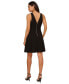 ფოტო #2 პროდუქტის Women's Keyhole Embellished Mini Dress