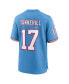 ფოტო #4 პროდუქტის Men's Ryan Tannehill Light Blue Tennessee Titans Oilers Throwback Alternate Game Player Jersey