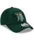 Фото #2 товара Men's Green Oakland Athletics Logo Elements Stretch Snapback 9FORTY Adjustable Hat