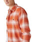Фото #3 товара Men's Plaid Utility Cloud Soft Long Sleeves Flannel Shirt