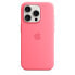 Фото #1 товара Apple iPhone 15 Pro Silikon Case mit MagSafe"Pink iPhone 15 Pro