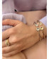 ფოტო #4 პროდუქტის Moon Phases Design Sterling Silver Diamond Adjustable Women Cuff