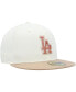 Фото #2 товара Men's Cream Los Angeles Dodgers Chrome Camel Rust Undervisor 59FIFTY Fitted Hat