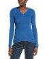 Forte Cashmere V-Neck Cashmere Sweater Women's