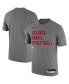 Фото #2 товара Men's Heather Gray Atlanta Hawks 2023/24 Sideline Legend Performance Practice T-shirt