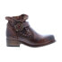 Bed Stu Heather F378101 Womens Brown Leather Ankle & Booties Boots 6.5