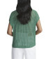 Фото #2 товара Lafayette 148 New York Dropped Stitch V Neck Silk-Blend Sweater Women's