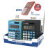 MILAN Display Box 12 Calculators 8 Digit Pocket