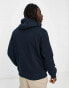 New Balance small logo hoodie in grey 2XL - фото #4