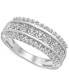 ფოტო #1 პროდუქტის Diamond Anniversary Band (1/2 ct. t.w.) in 14k White Gold