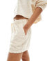 Billabong loosen up beach short co-ord in cream