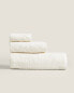 Jacquard cotton terry towel