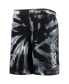 ფოტო #3 პროდუქტის Big Boys Black Brooklyn Nets Santa Monica Tie-Dye Shorts