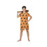 Costume for Children Caveman Orange (1 Pc)