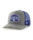 Фото #2 товара Men's Charcoal Los Angeles Dodgers Slate Trucker Snapback Hat