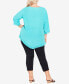 Plus Size Ellie Pintuck Lace Top