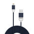 Фото #1 товара Кабель USB—Lightning Pantone PT-LCS001-5N Темно-синий 1,5 m