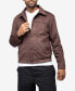 Фото #6 товара Men's Faux Suede Button Down Jacket