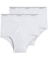 Фото #3 товара Men's Tall Man Classic Full-Rise Briefs 2-Pack