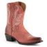 Фото #2 товара Ferrini Molly Snip Toe Cowboy Womens Red Casual Boots 6231122